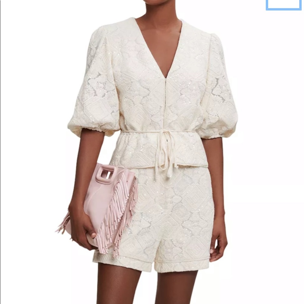 MAJE Lichet Embroidered set